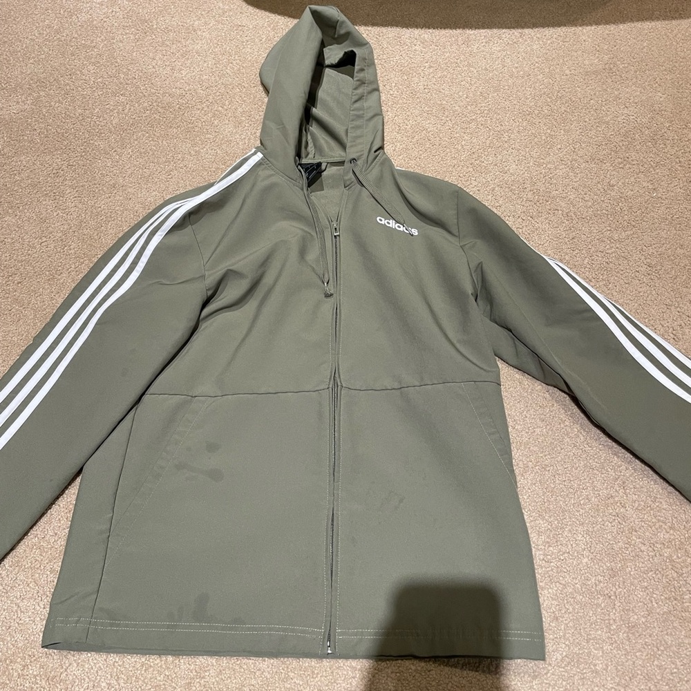 Mens Adidas zip up jacket